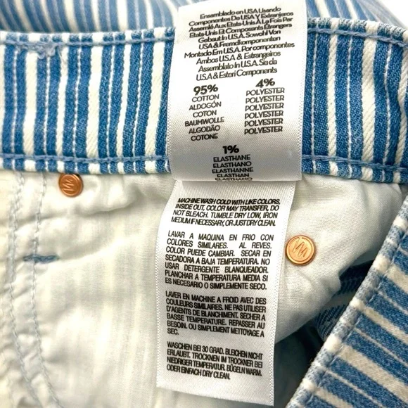 Mother High Waisted Smokin Double Mini Skirt Size 27 - Picture 10 of 16